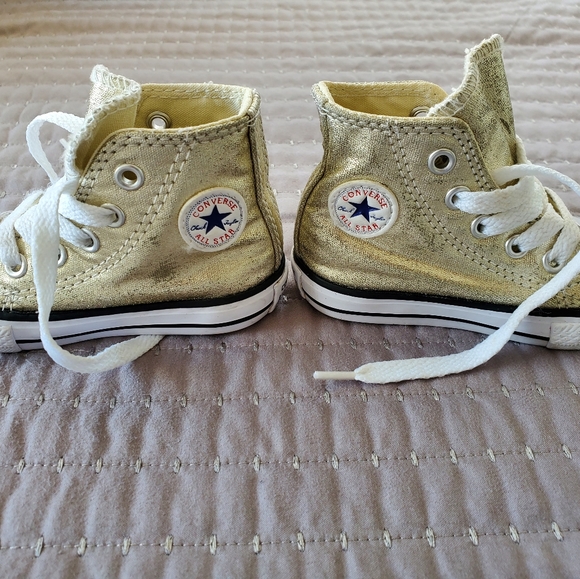 Converse high top gold - Picture 3 of 4